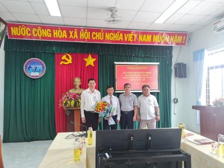 LỄ CÔNG BỐ QUYẾT ĐỊNH BỔ NHIỆM CHỨC VỤ PHÓ HIỆU TRƯỞNG TRƯỜNG THPT CHUYÊN CHU VĂN AN NHIỆM KỲ 2023-2028