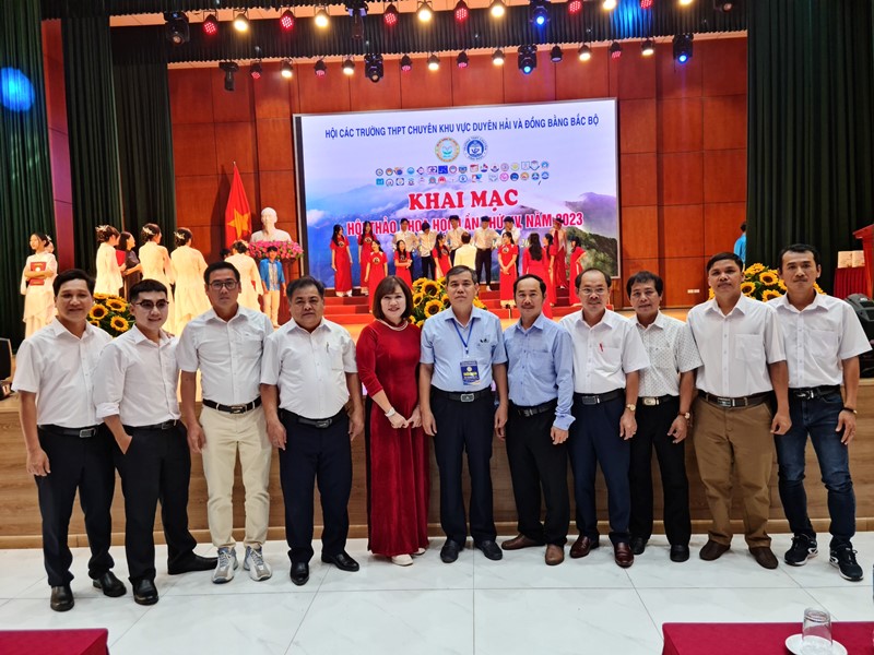Hội thảo khoa học Hội các trường THPT chuyên khu vực Duyên Hải và đồng bằng Bắc Bộ lần thứ XV, năm 2023